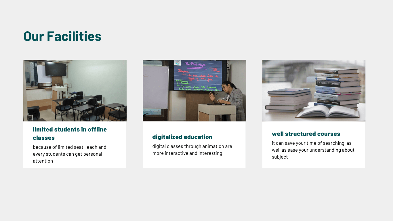 Our Facilities